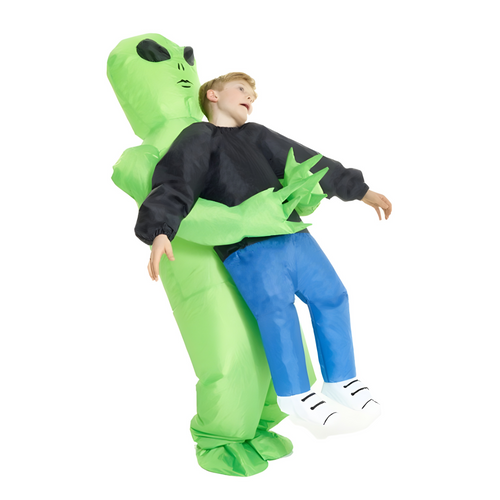 PREGNICLOUD Inflatable Alien Costume, Halloween Costumes for Adults and Children